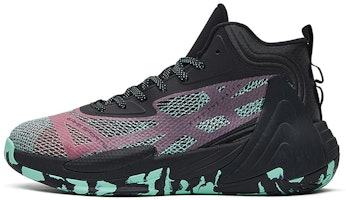 ERKE Basketball Mid 'Black Purple Green' 11122204395-002 ERKE Basketball Mid 'Black Purple Green' 11122204395-002