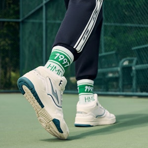 ERKE Sepatu Papan Mid 'Putih Hijau' 51123301009-003 1