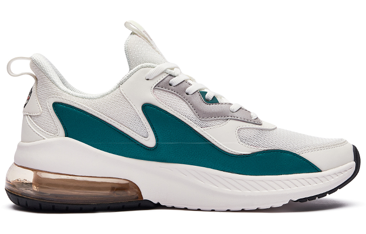 ERKE Casual Air Cushioned Running Shoe 'Spliced White Green' 圖 2