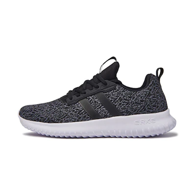 ERKE Casual Breathable Mesh Training Shoe 'Black Grey'