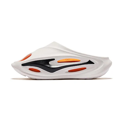 ERKE Clogs 'Black Orange' 'Zhi Jing Qi Dan'
