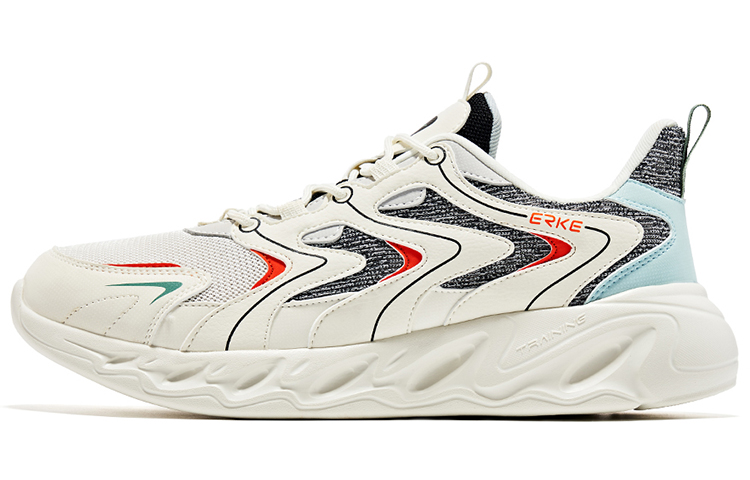 ERKE CMFT Low Training Shoe 'White Black'