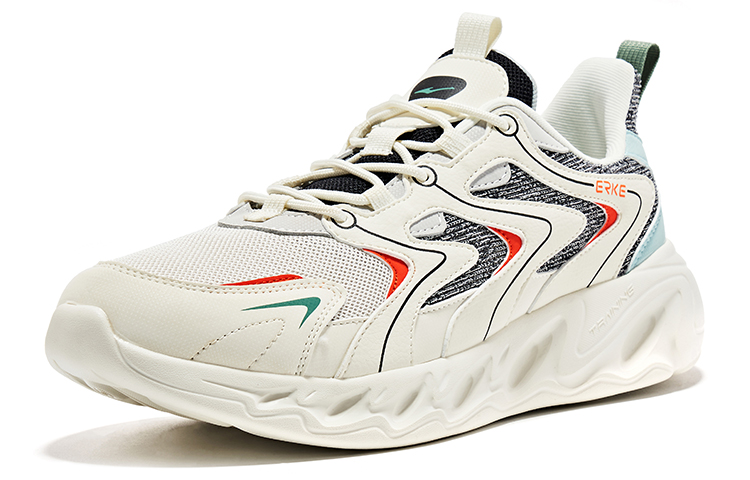 ERKE CMFT Low Training Shoe 'White Black' 圖 3