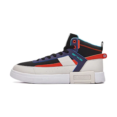 ERKE E-Land Hurricane Low Top Board Shoes 'Black Purple'