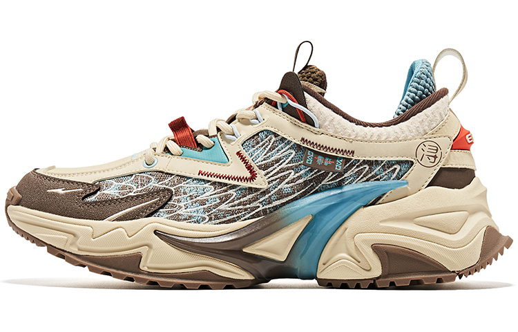 ERKE Erxing Hongxing Di Jiang Low 'Beige Brown'