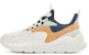 Kasut Larian ERKE Erxleben Penyerap Kejutan Mesh Low-Top 'Putih Oren' 51122120347-002