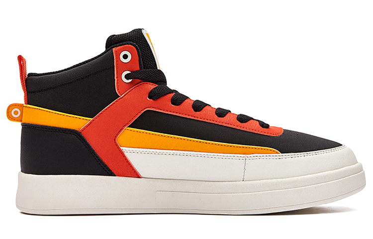 Order 鸿星尔克 Erxleben Furious '黑黄拼接低帮' 11121301287-003