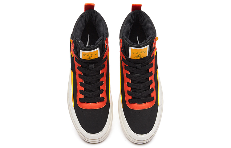 Lookbook 鸿星尔克 Erxleben Furious '黑黄拼接低帮' 11121301287-003