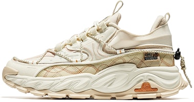 ERKE Erxleben Lightweight Low-Top Running Shoe 'White Linen' 11122420499-001 ERKE Erxleben Lightweight Low-Top Running Shoe 'White Linen' 11122420499-001