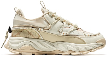 ERKE Erxleben Sepatu Lari Low-Top Ringan 'White Linen' 11122420499-001 Order ERKE Erxleben Sepatu Lari Low-Top Ringan 'White Linen' 11122420499-001