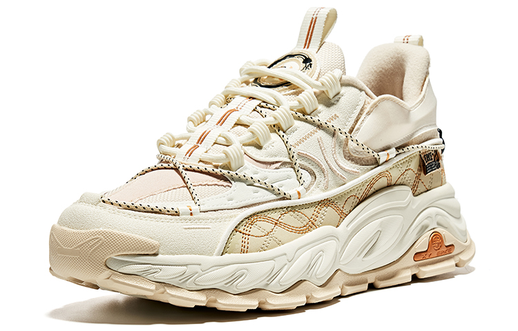 Lookbook ERKE エアックスレーベン 軽量ローカット ランニングシューズ「ホワイトリネン」 11122420499-001