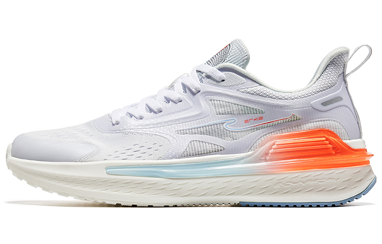 ERKE Erxleben Low-Top Running Shoes 'White Orange CMFT'