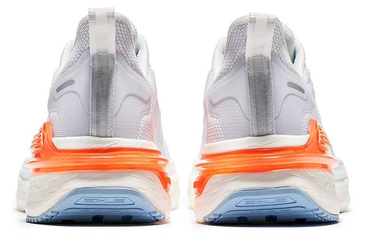 ERKE Erxleben Low-Top Running Shoes 'White Orange CMFT' 圖 4