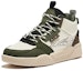 Lookbook ERKE Erxleben Mid-Top Sneaker 'Hijau Gelap Raw' 11122401145-502