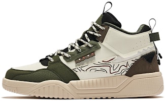 ERKE Erxleben Mid-Top Sneaker 'Dark Green Raw' 11122401145-502 ERKE Erxleben Mid-Top Sneaker 'Dark Green Raw' 11122401145-502