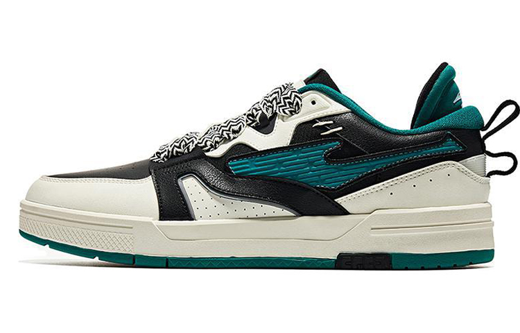 Buy 鸿星尔克埃尔克贝克明星复古‘白绿’ 51123101114-003