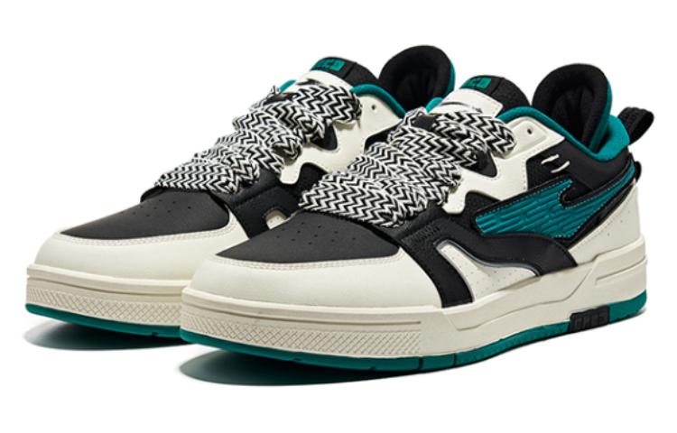 Lookbook 鸿星尔克埃尔克贝克明星复古‘白绿’ 51123101114-003