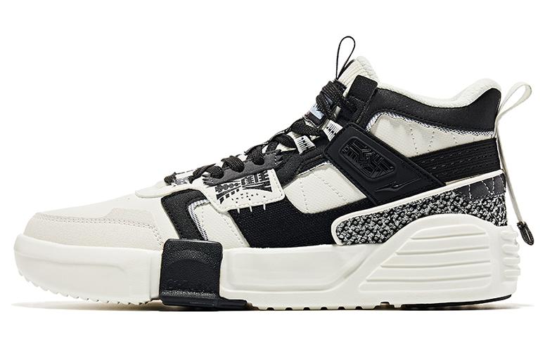 ERKE Erxleben Wushuang High 'Retro Versatile Black and White' 51122401060-003