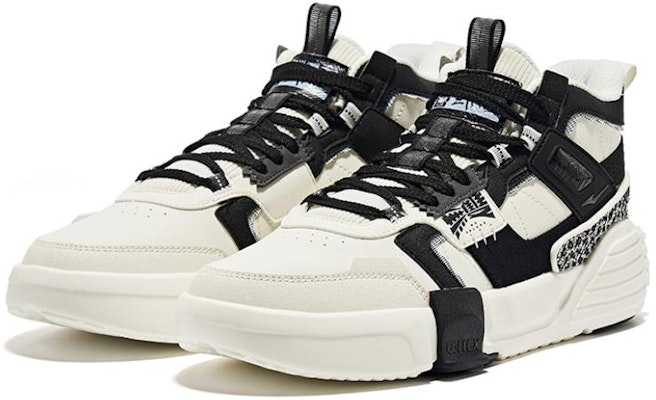 ERKE Erxleben Wushuang High 'Retro Serbaguna Hitam Putih' 51122401060-003 Order ERKE Erxleben Wushuang High 'Retro Serbaguna Hitam Putih' 51122401060-003