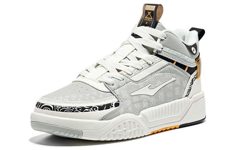 ERKE Henan Museum Casual Skate Shoes 'Light Gray Oak Bud White' 圖 3