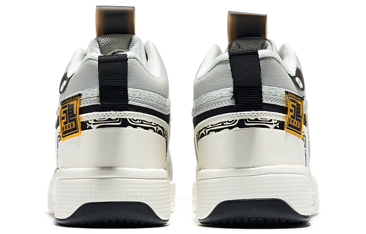 ERKE Henan Museum Casual Skate Shoes 'Light Gray Oak Bud White' 圖 4