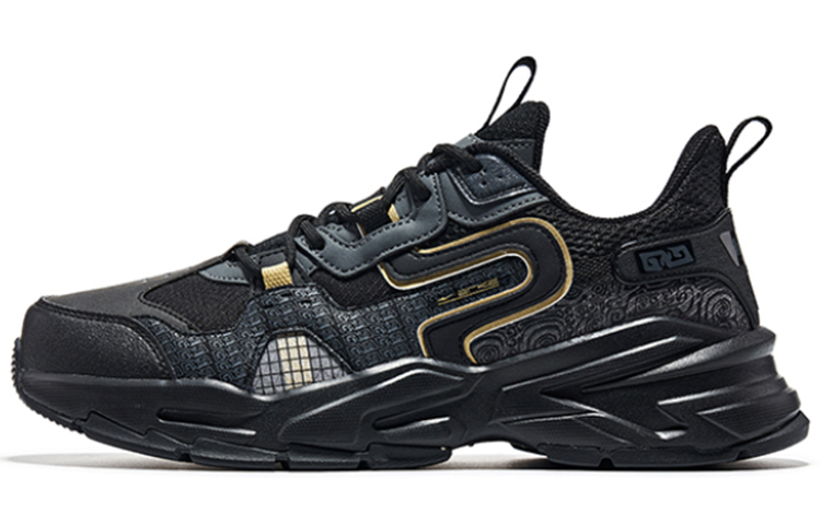 ERKE Henan Museum x Comfort Running Low 'Black Gold' 91122303305-002