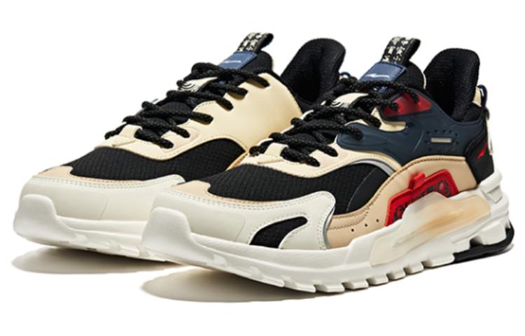 ERKE Henan Museum Running Shoes 'Black White Red' 圖 2