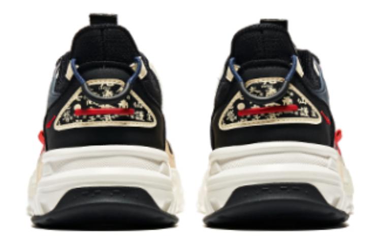 ERKE Henan Museum Running Shoes 'Black White Red' 圖 4
