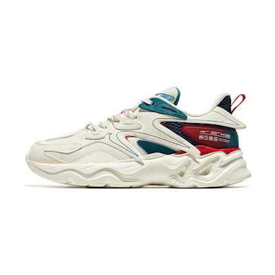 ERKE Henan Museum Running Shoes Low 'White Green Red'