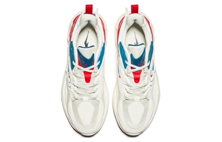 ERKE Henan Museum Running Shoes Low 'White Green Red' 圖 3