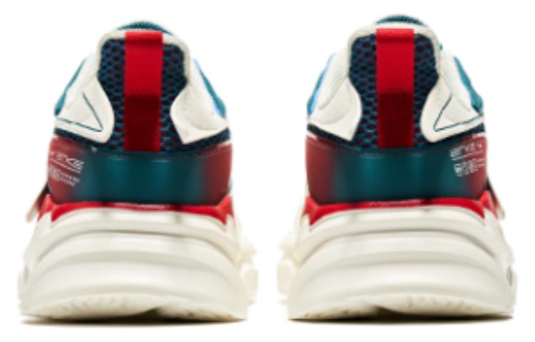 ERKE Henan Museum Running Shoes Low 'White Green Red' 圖 4