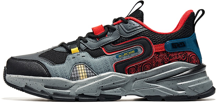 鸿星尔克河南博物院黑红低帮越野跑鞋 91122303305-005 Buy 鸿星尔克河南博物院黑红低帮越野跑鞋 91122303305-005