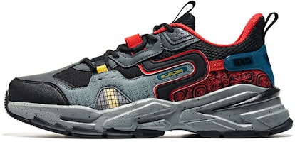 ERKE Henan Museum x Trail Runner Low 'Black Red' 91122303305-005 ERKE Henan Museum x Trail Runner Low 'Black Red' 91122303305-005