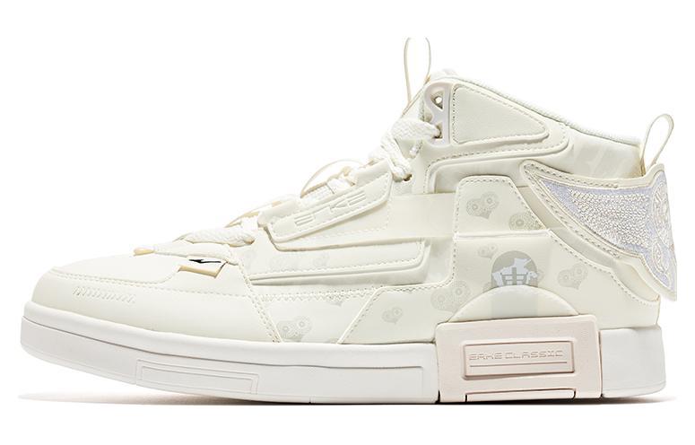 ERKE Henan Museum Warrior Owl 'Rubber White High-Top'