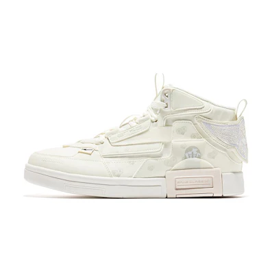 ERKE Henan Museum Warrior Owl 'Rubber White High-Top'