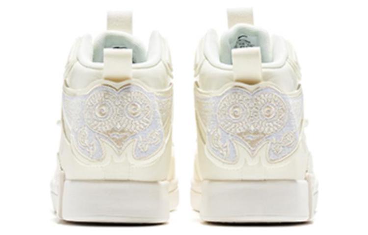 ERKE Henan Museum Warrior Owl 'Rubber White High-Top' 圖 3