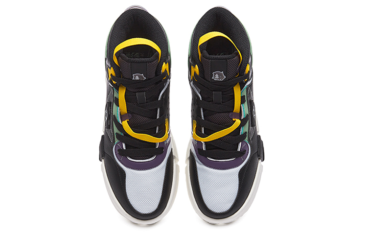 ERKE High-Top 'Black' 'Under One Person' 圖 3