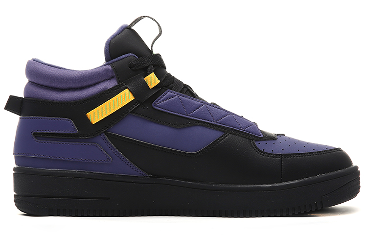 ERKE High-Top Sneakers 'Black Purple' 圖 2