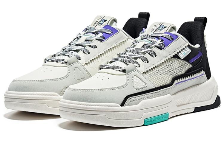 Lookbook 鴻星爾克 電池熊貓 休閒時尚 減震透氣 低幫 板鞋 白黑