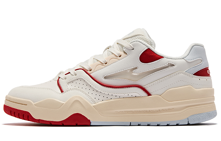 ERKE Hongxing 'Xingzhou Fabric Lace Splicing Low-Top'