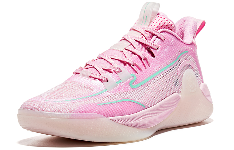 Lookbook ERKE Hongxing Basketball Low 'Rosa' 51123204163-203