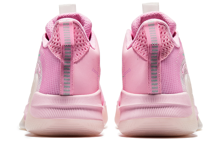 Shop ERKE Hongxing Basketball Low 'Rosa' 51123204163-203