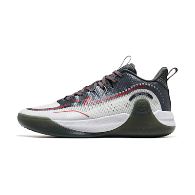 ERKE Hongxing Basketball Shoes Low 'Black White'