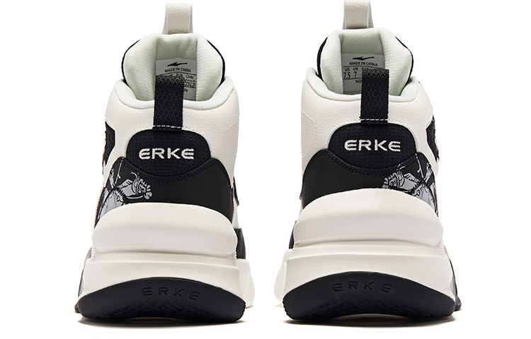 ERKE Hongxing Black Gum White 'Royal Court Night Garden 2.0' 圖 4