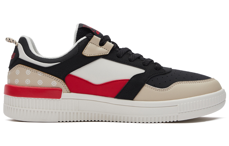 ERKE Hongxing Casual Low 'Cashew Flower Black Red' 圖 2