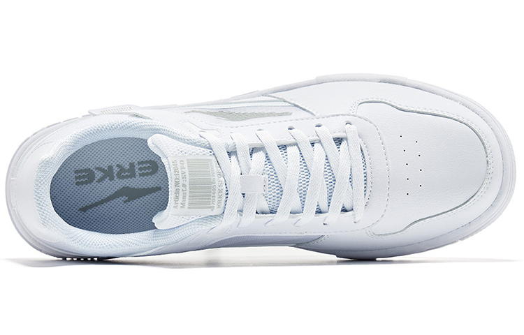 ERKE Hongxing Chunky Low 'White Grey' 圖 3