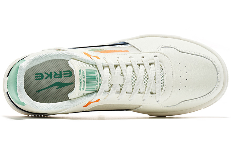 ERKE Hongxing Chunky Sole Low-Top 'White Green' 圖 3