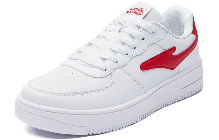 ERKE Hongxing Classic Low 'Pure White University Red' 圖 3