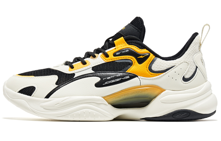 ERKE Hongxing Comfort Low 'White Black Orange Yellow' 11122220069-002