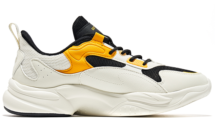 Order 鴻星快適ローカット (白黒オレンジ黄) 11122220069-002